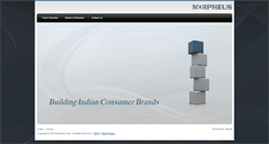 Desktop Screenshot of morpheusfund.com